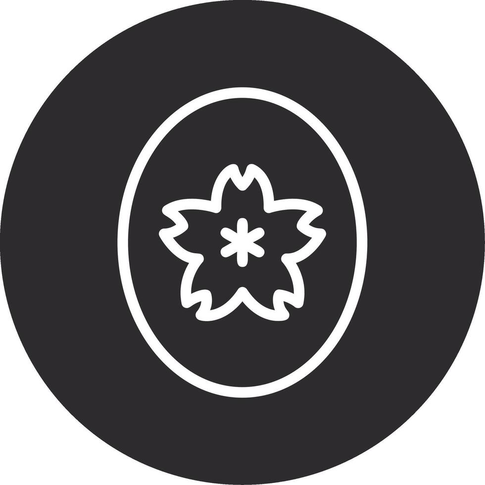 Jade Inverted Icon vector