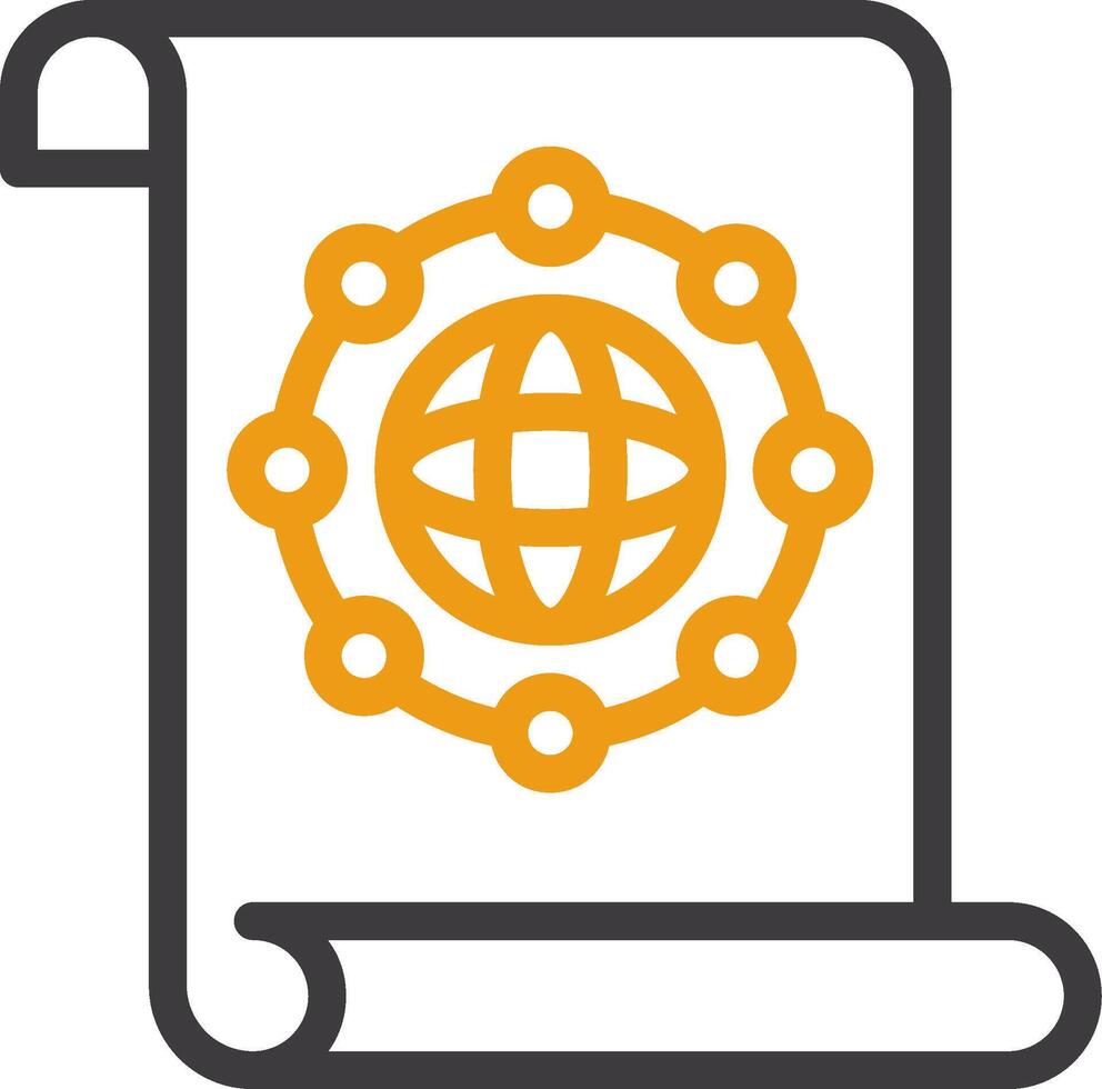 Unity Quest Two Color Icon vector