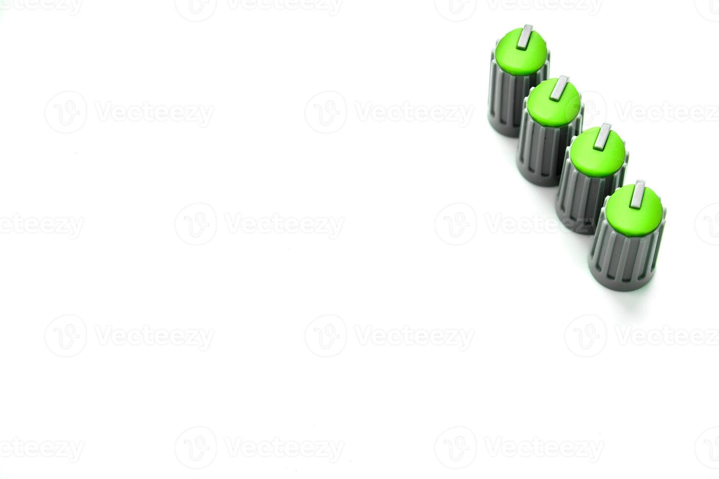 Buttons potentiometers for volume and frequencies of the mixer, amplifier photo