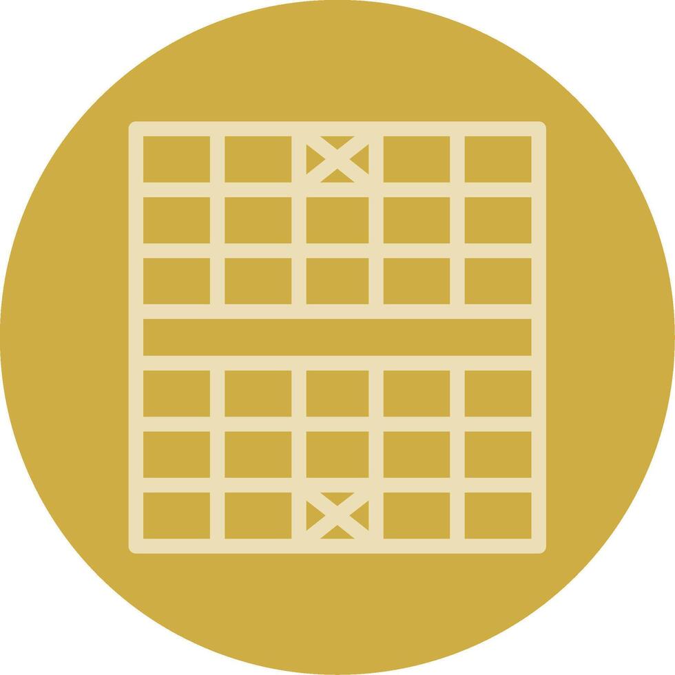 Chess Board Line Multi color Icon vector