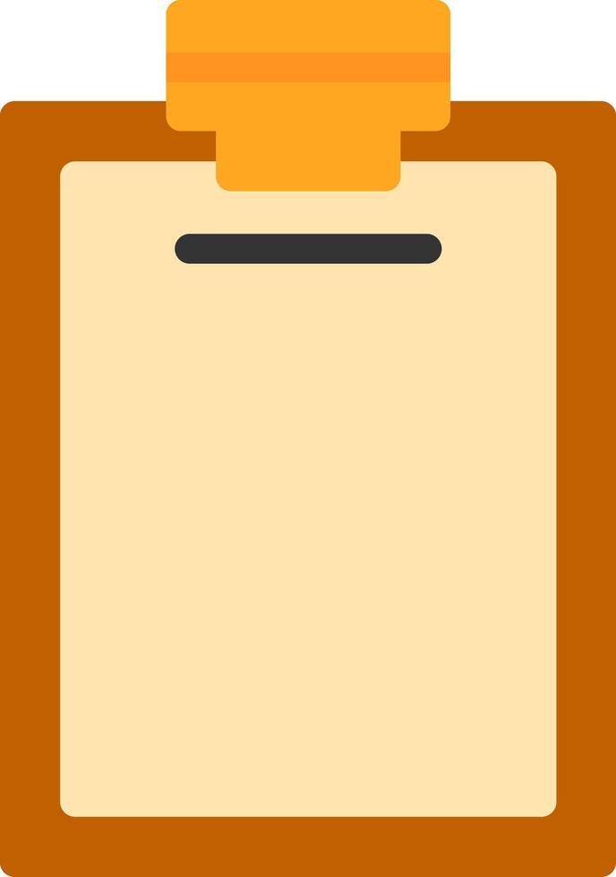 Clipboard Flat Icon vector