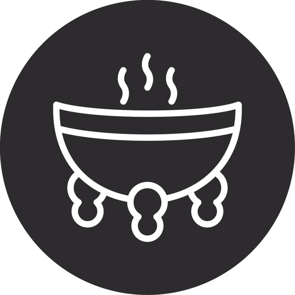 Incense Burner Inverted Icon vector