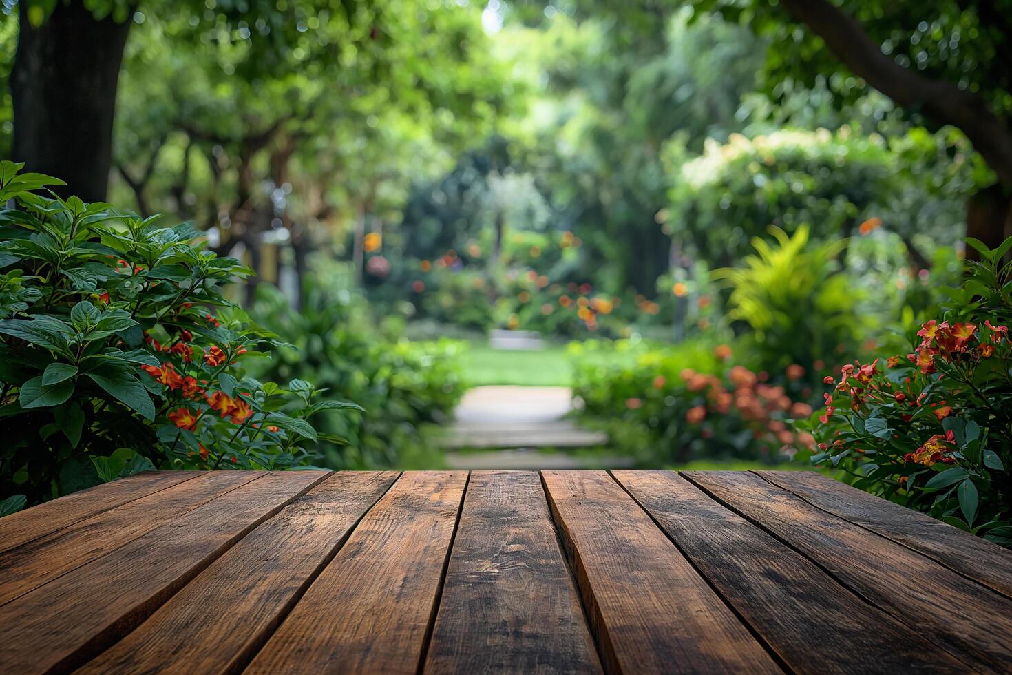 Nature garden background discount