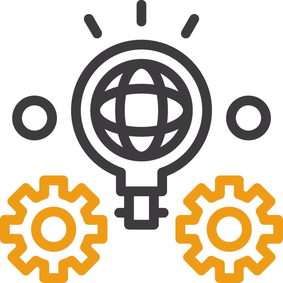 Innovation Two Color Icon vector