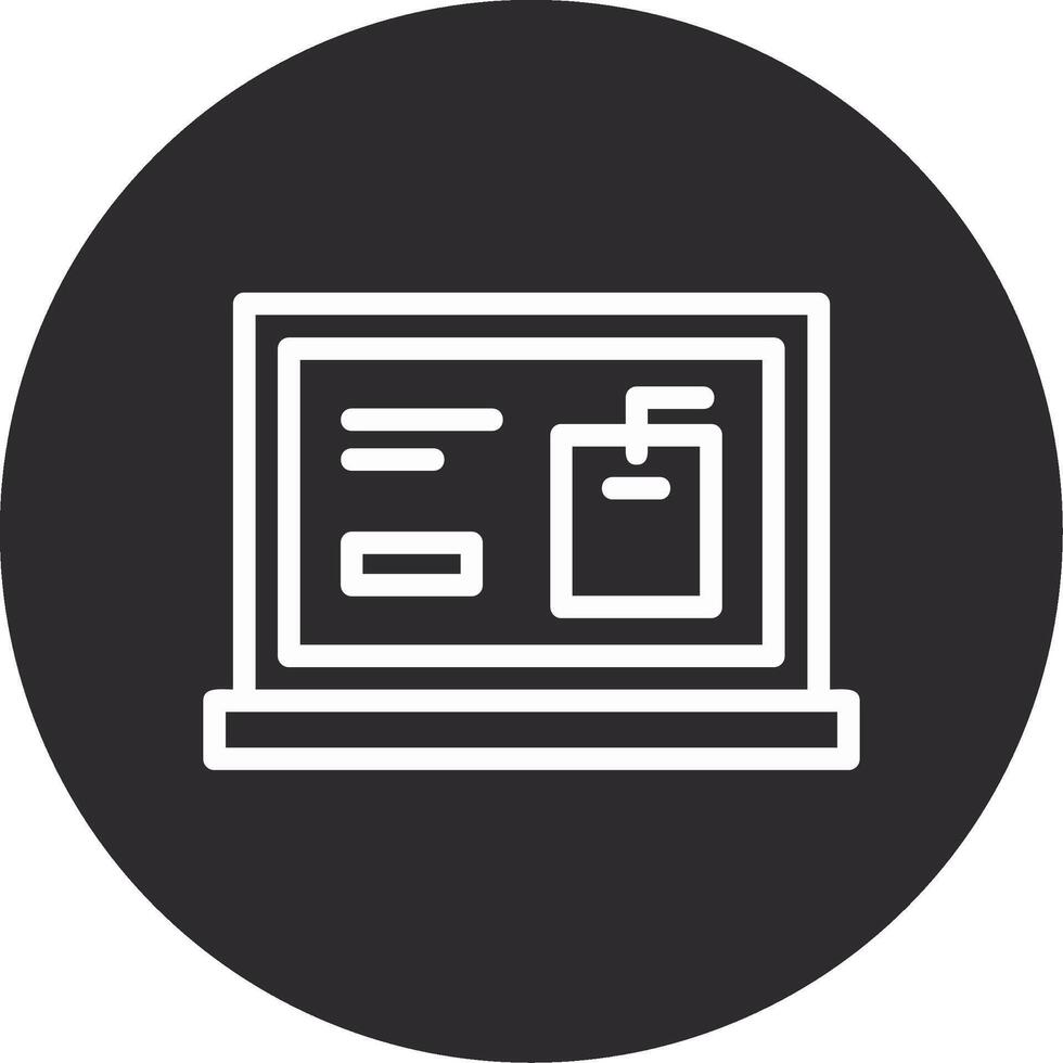 Tags Inverted Icon vector