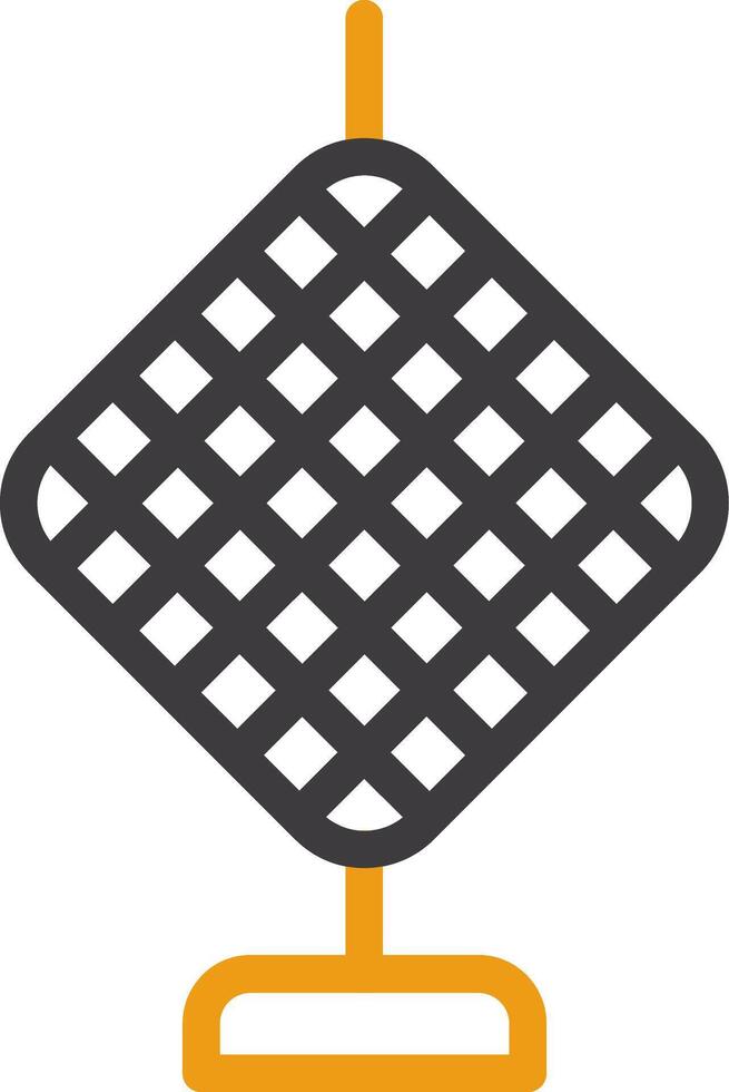 Chinese Knot Two Color Icon vector
