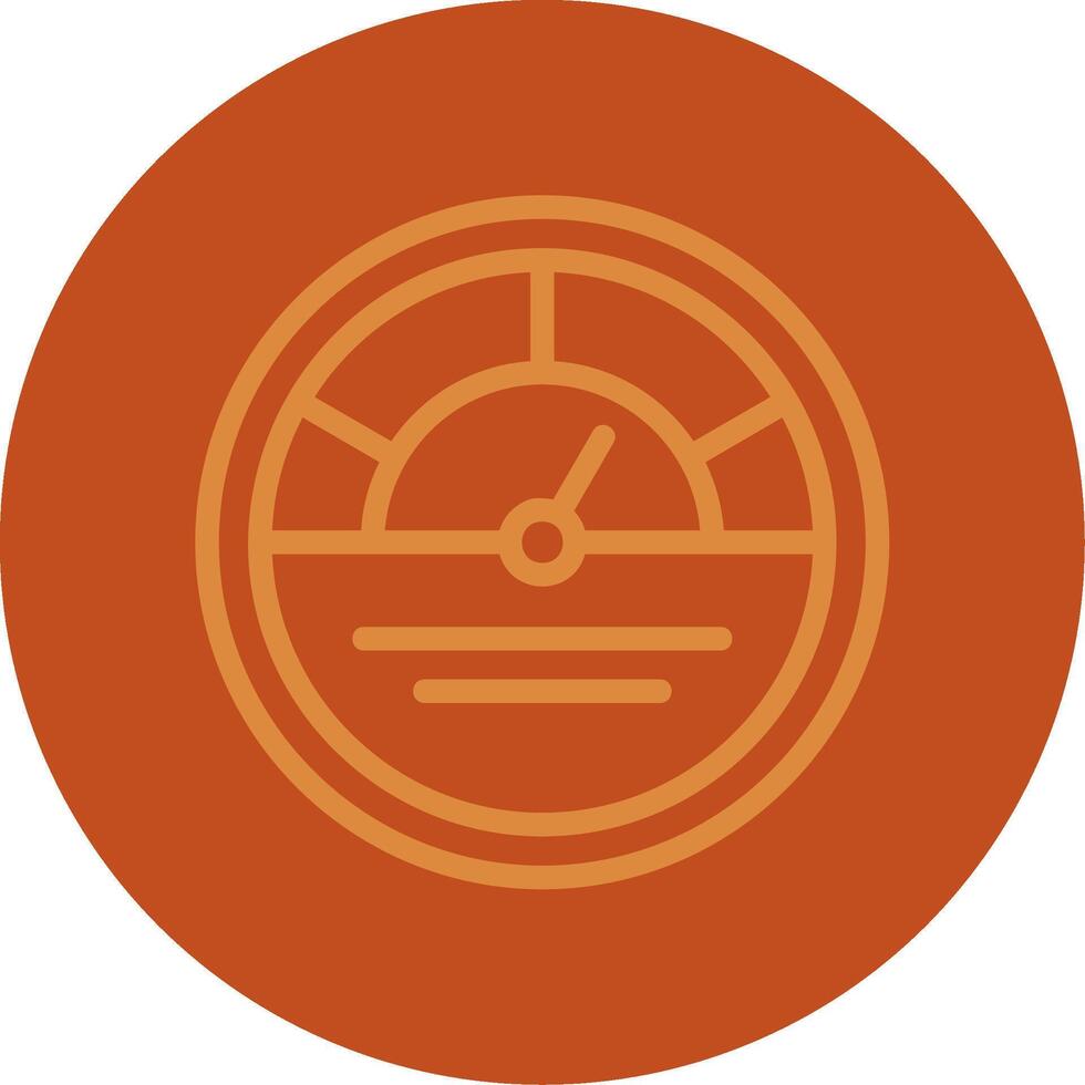 KPI Line Multi color Icon vector