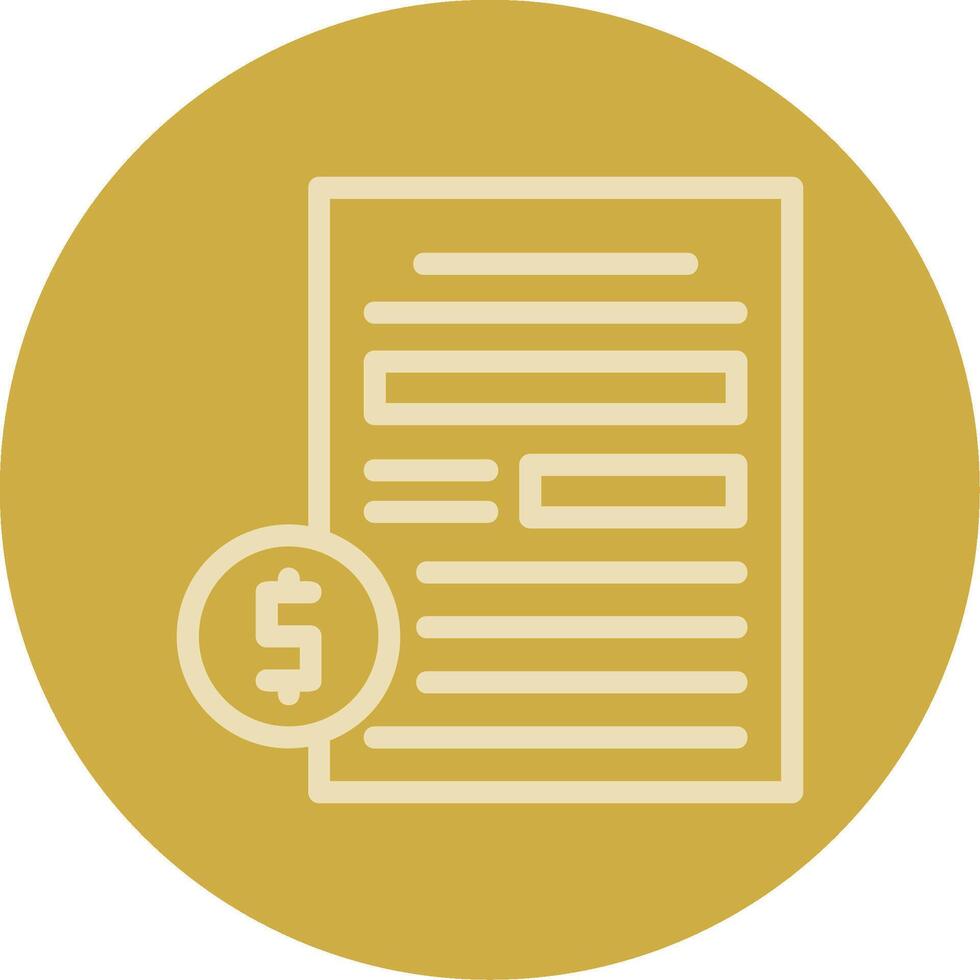 Compensation Line Multi color Icon vector