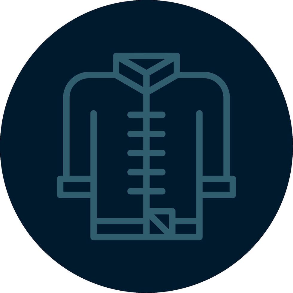 Tang Suit Line Multi color Icon vector