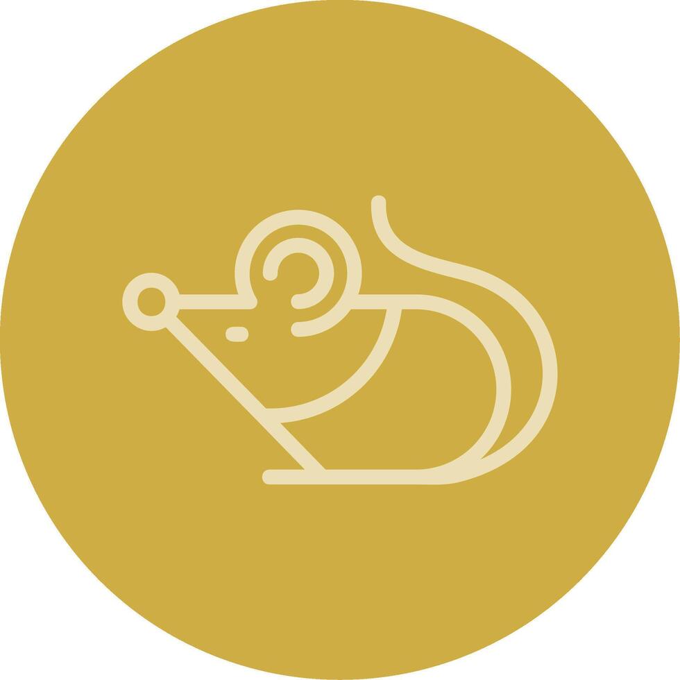 Chinese Zodiac Line Multi color Icon vector