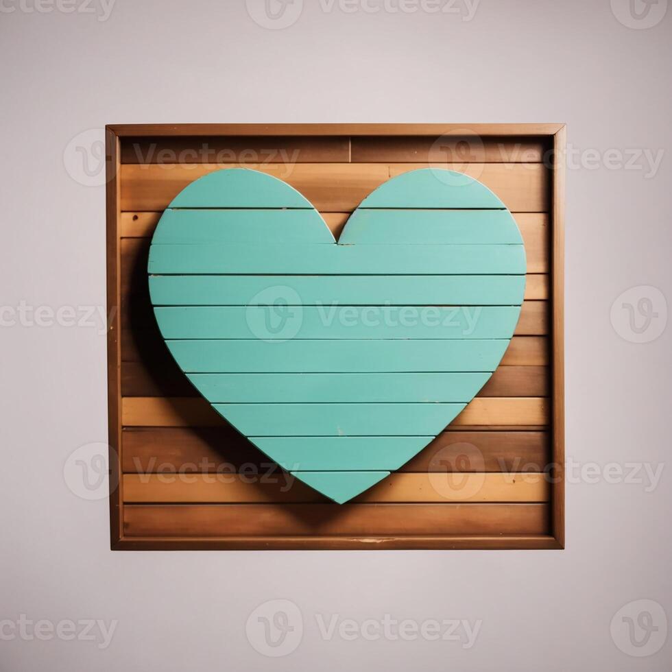 AI generated Cute sign, wooden sign with copy space, AI Generative photo