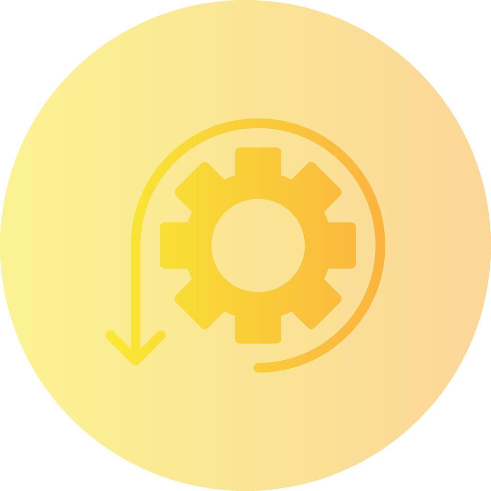 Agile Gradient Circle Icon vector