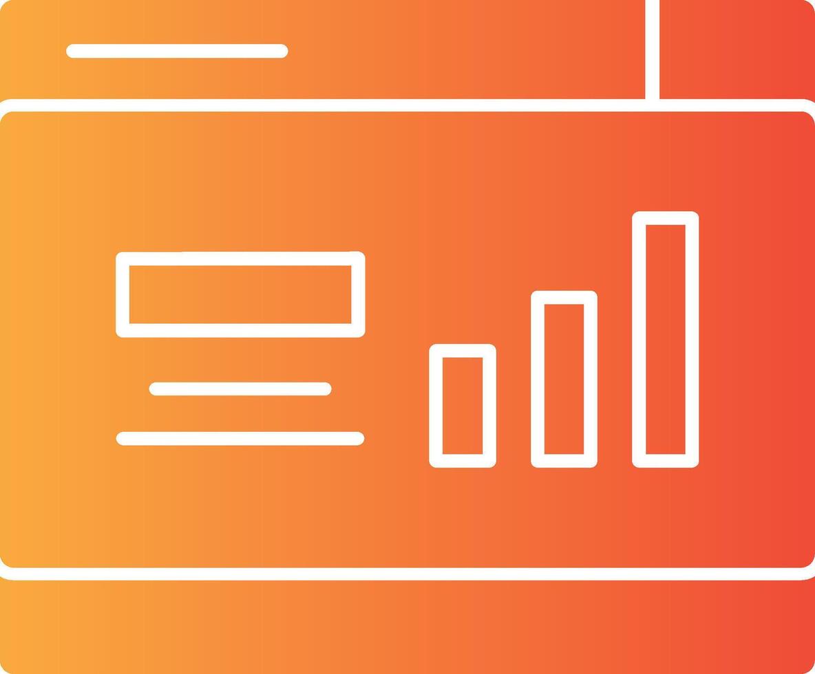 Signal Strength Solid Multi Gradient Icon vector