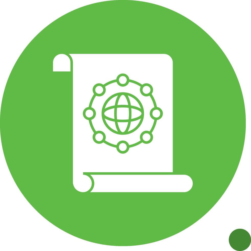 Unity Quest Glyph Shadow Icon vector