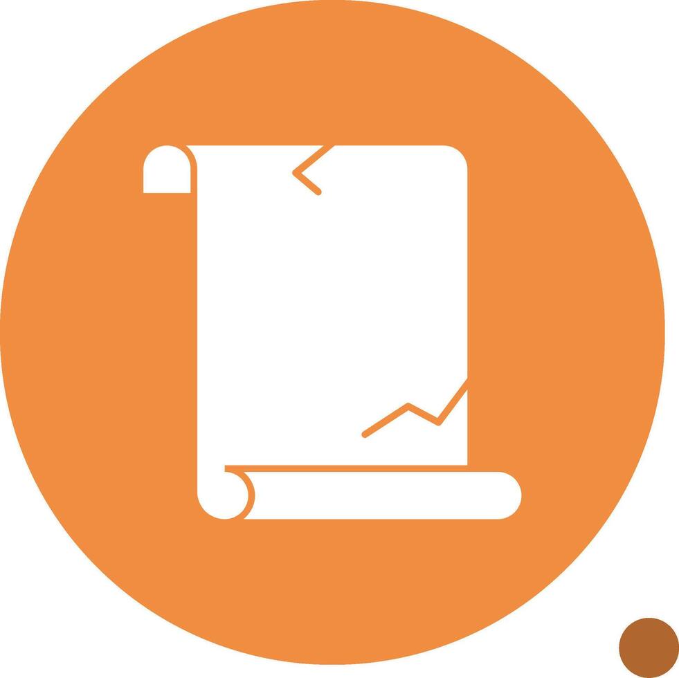 Quest Quake Glyph Shadow Icon vector
