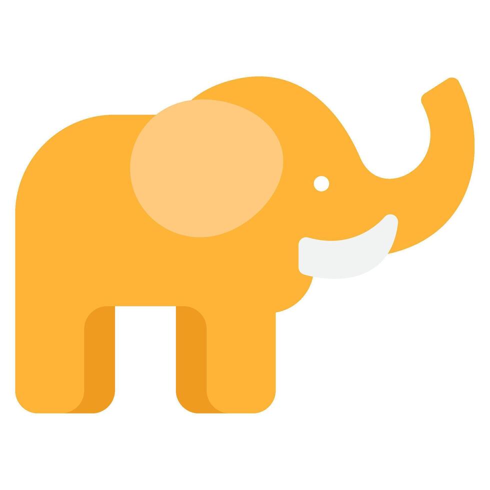 elefante íconos para web, aplicación, infografía, etc vector