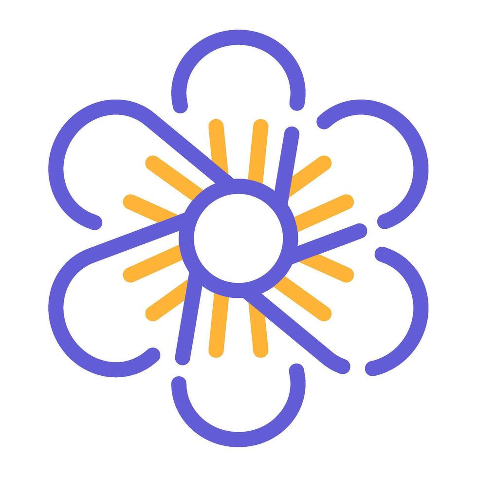 flor pétalos íconos para web, aplicación, infografía, etc vector