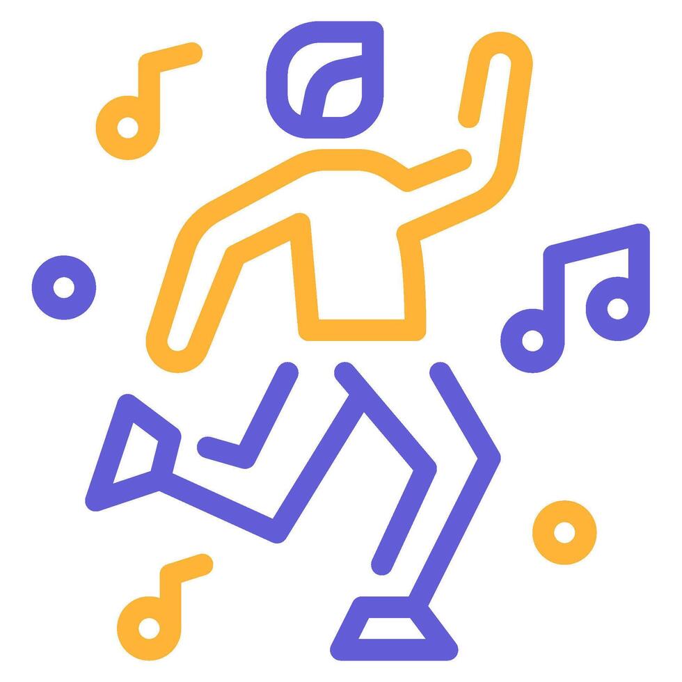 danza íconos para web, aplicación, infografía, etc vector