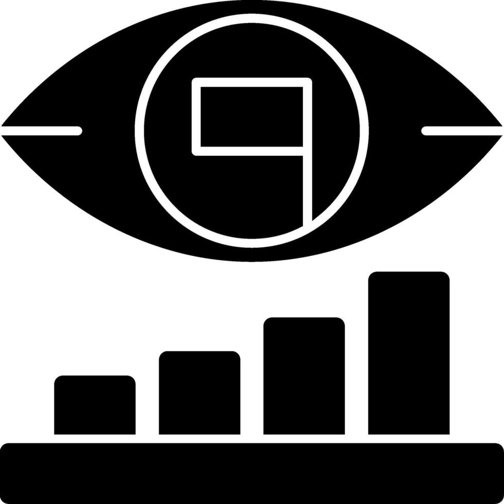 Vision Verve Glyph Icon vector