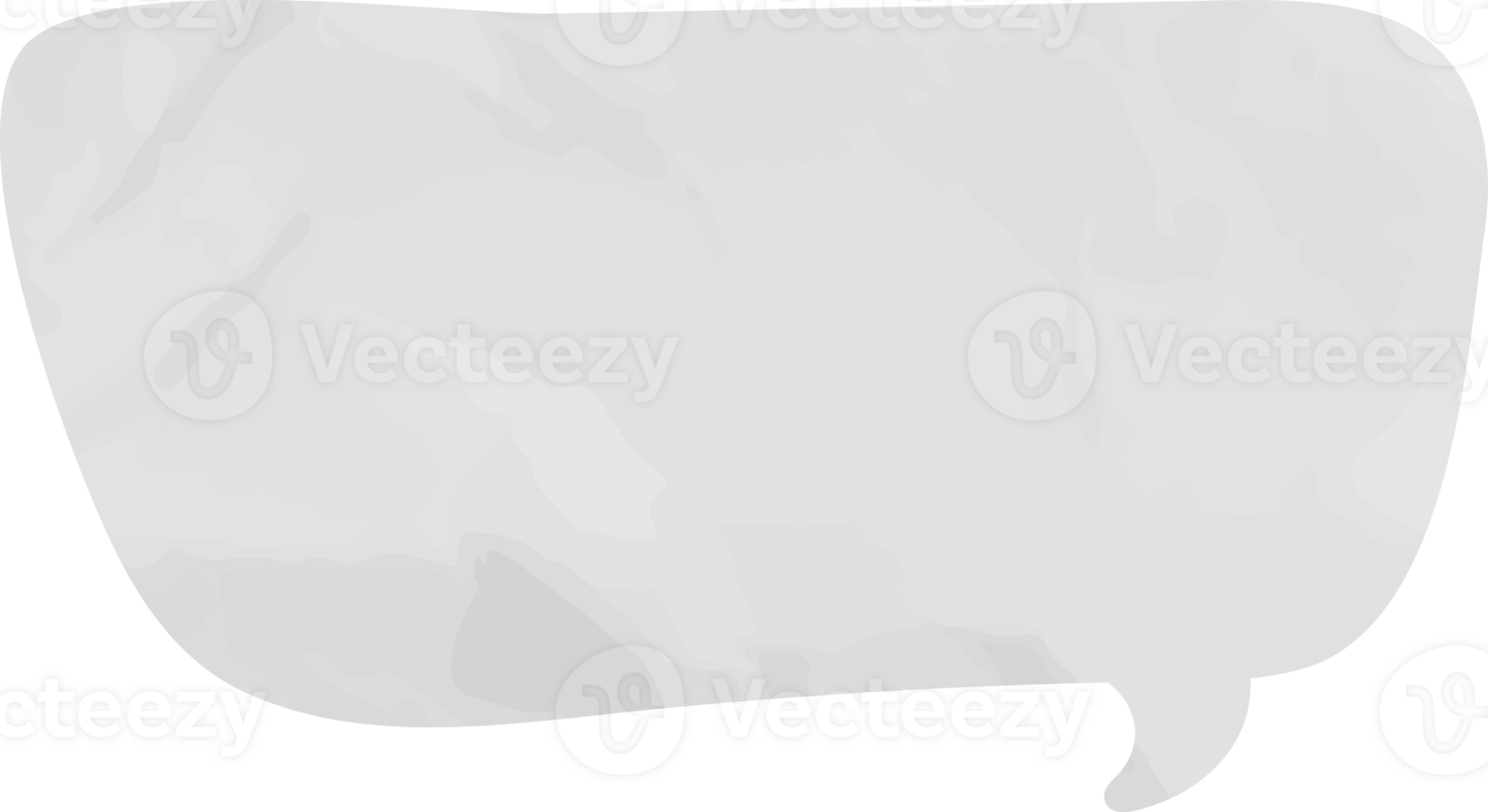 old paper speech bubble png