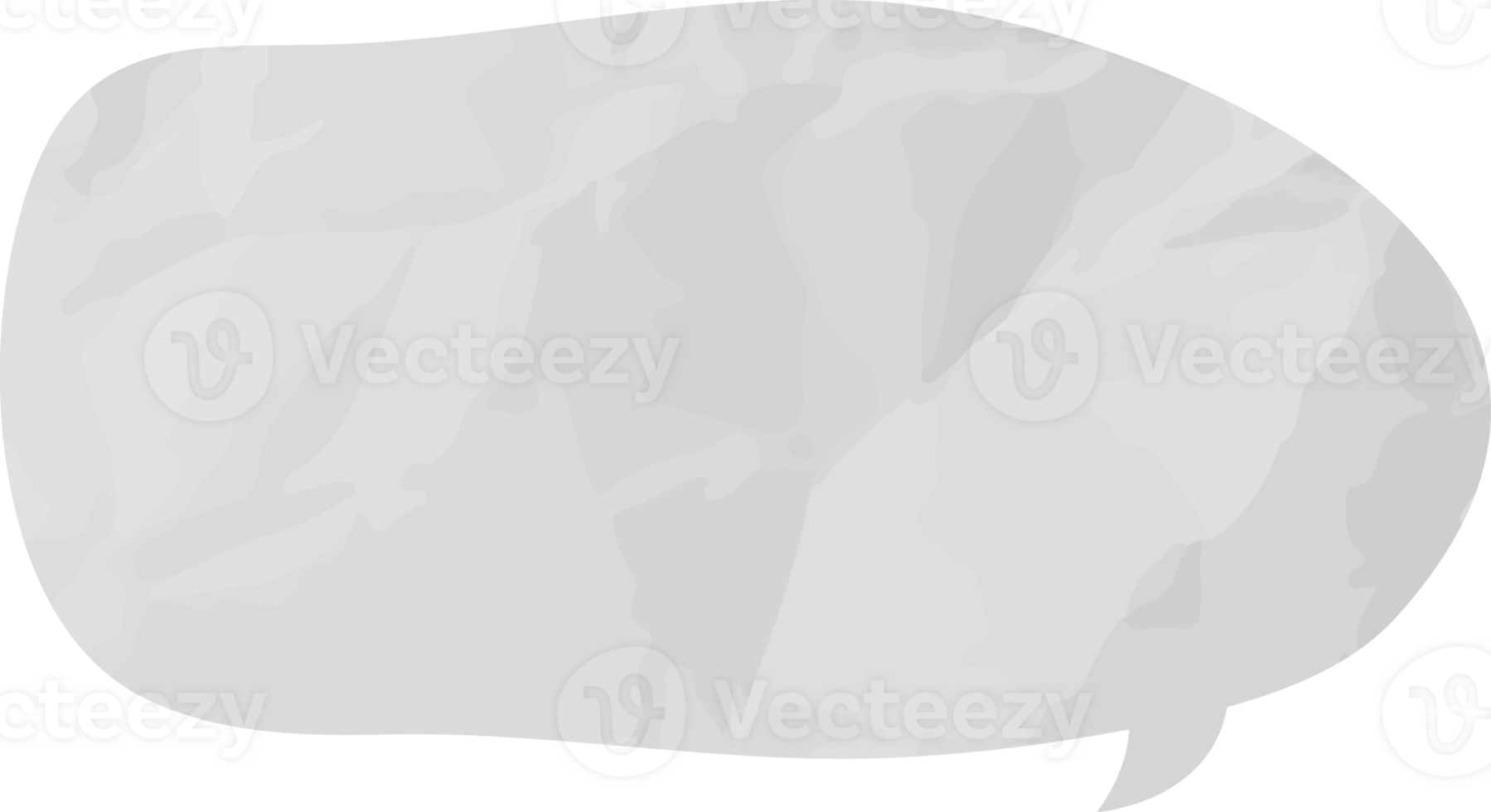 old paper speech bubble png
