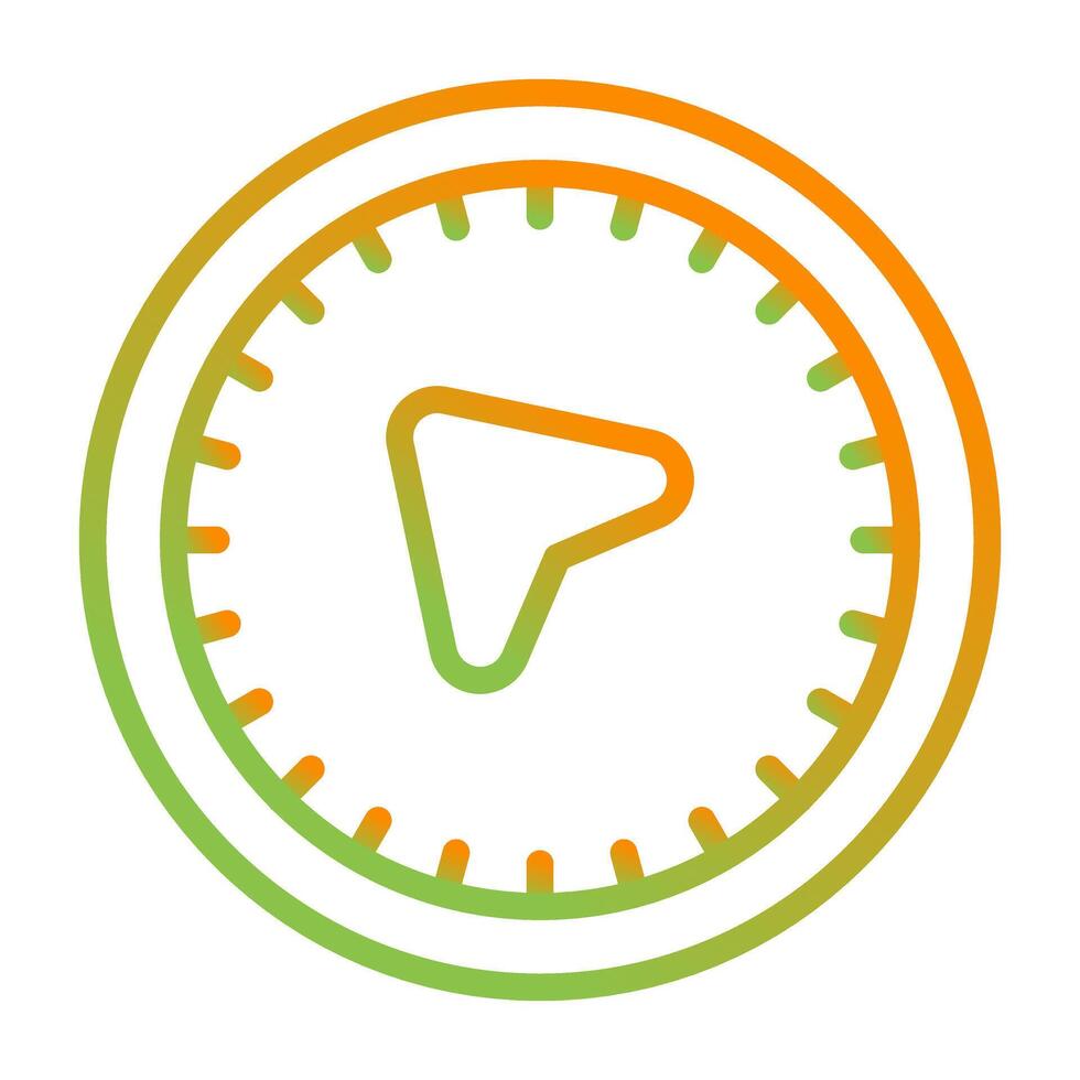 N West Vector Icon