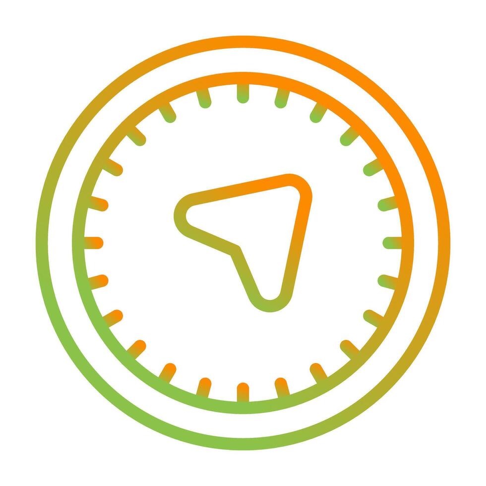 N East Vector Icon