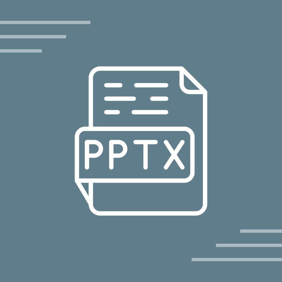 PPTX Vector Icon