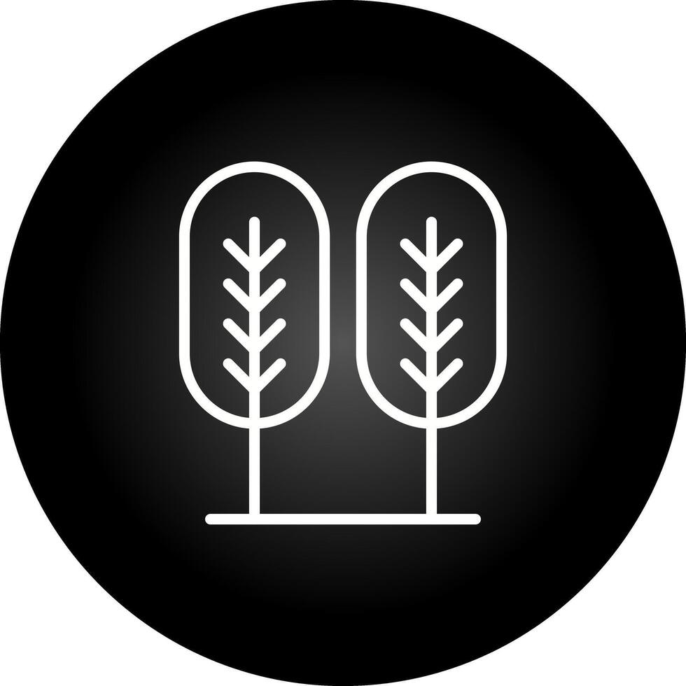 Birch tree Vector Icon
