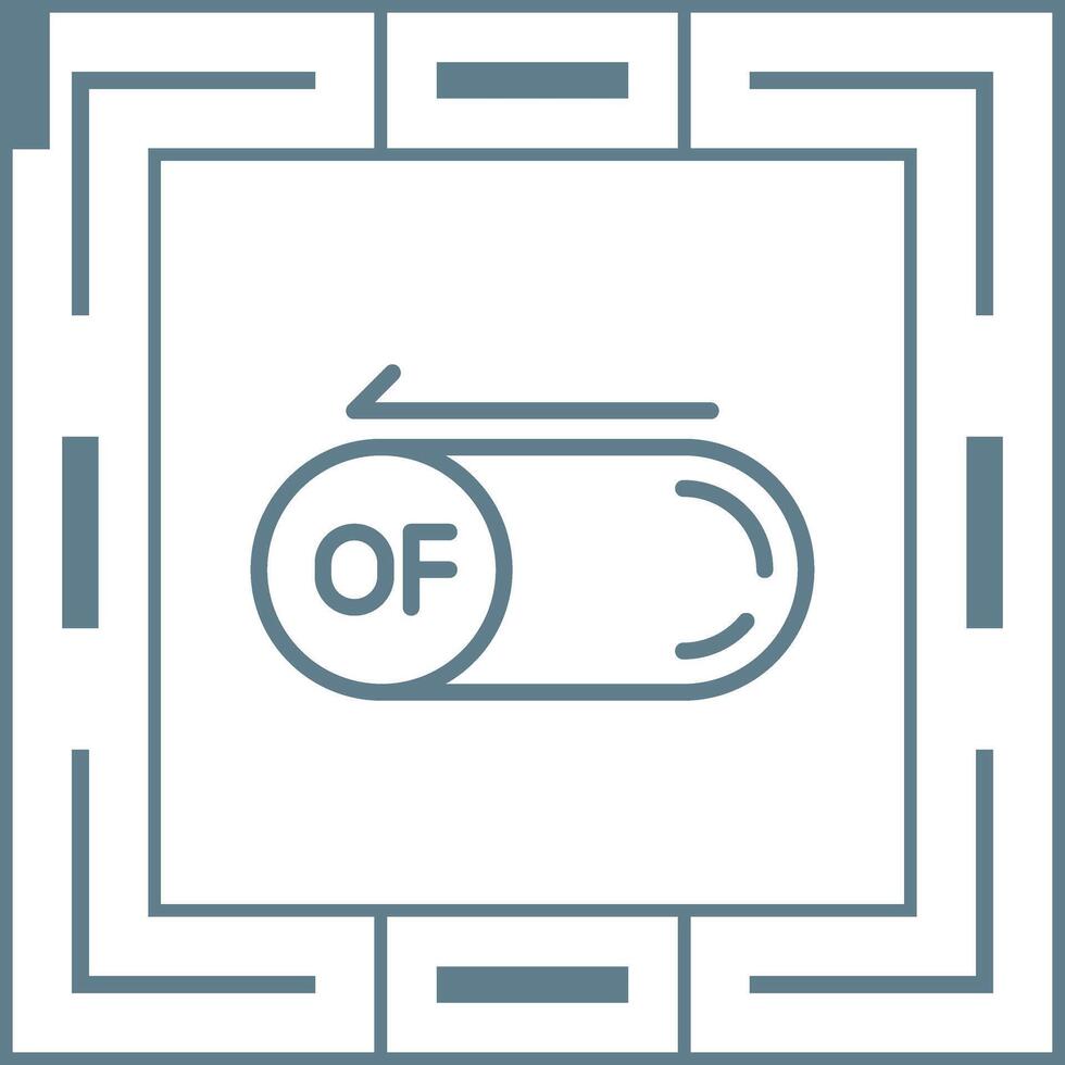 Of Button Vector Icon