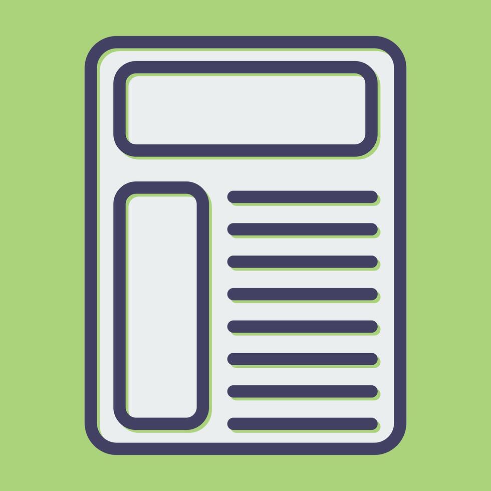 Unique Vector Icon