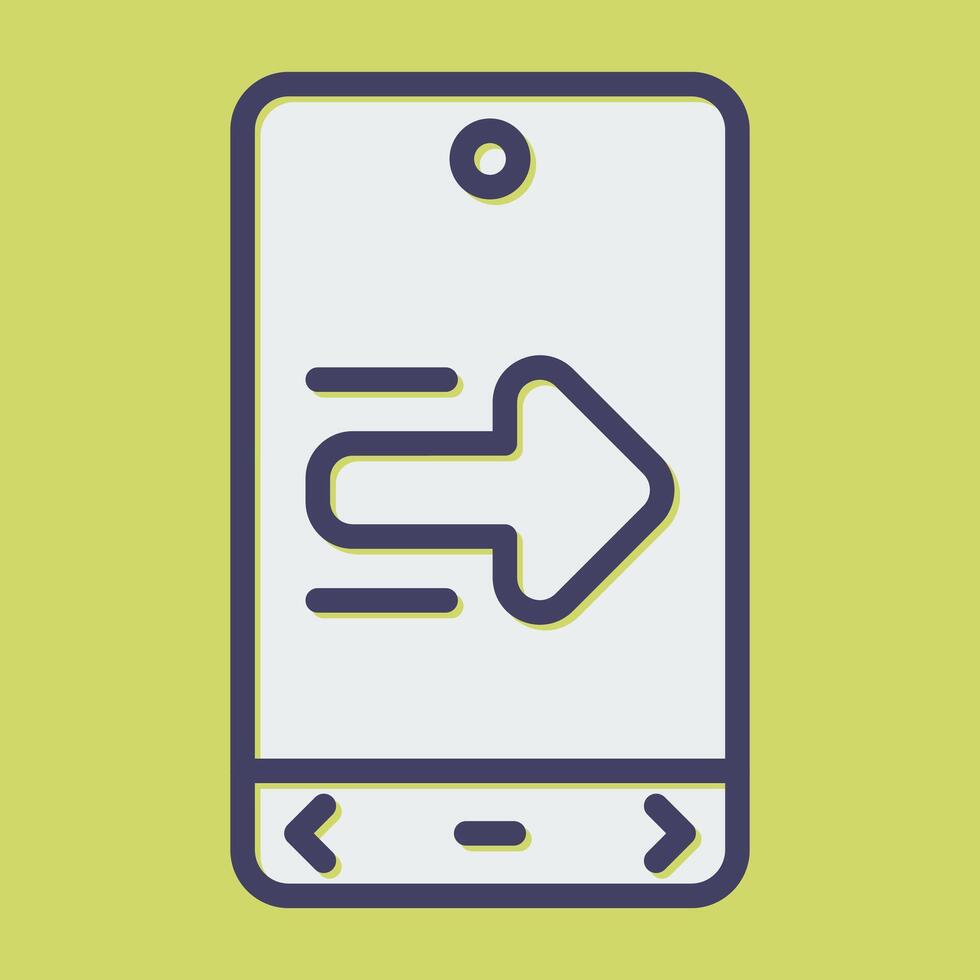 Swip Right Vector Icon