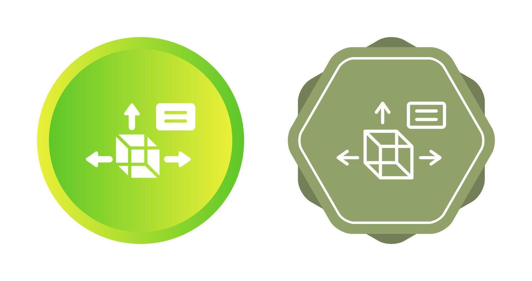 Unique Vecctor Icon vector