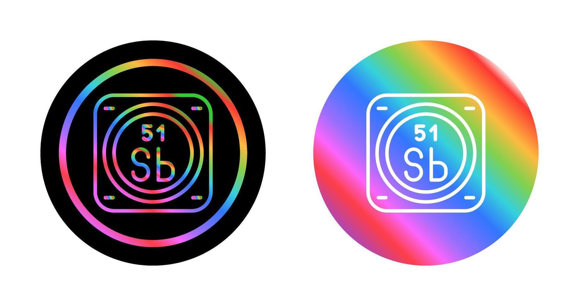Antimony Vector Icon