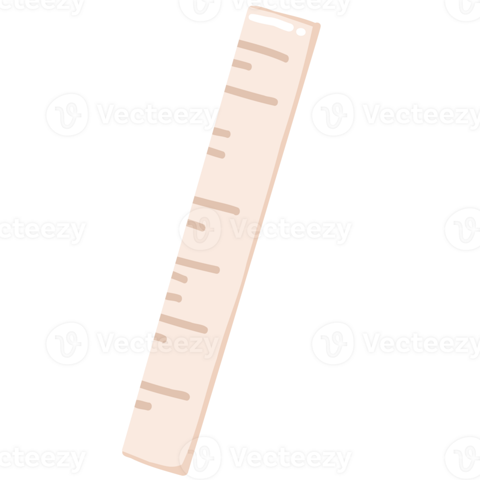 Ruler Stationery Illustration png