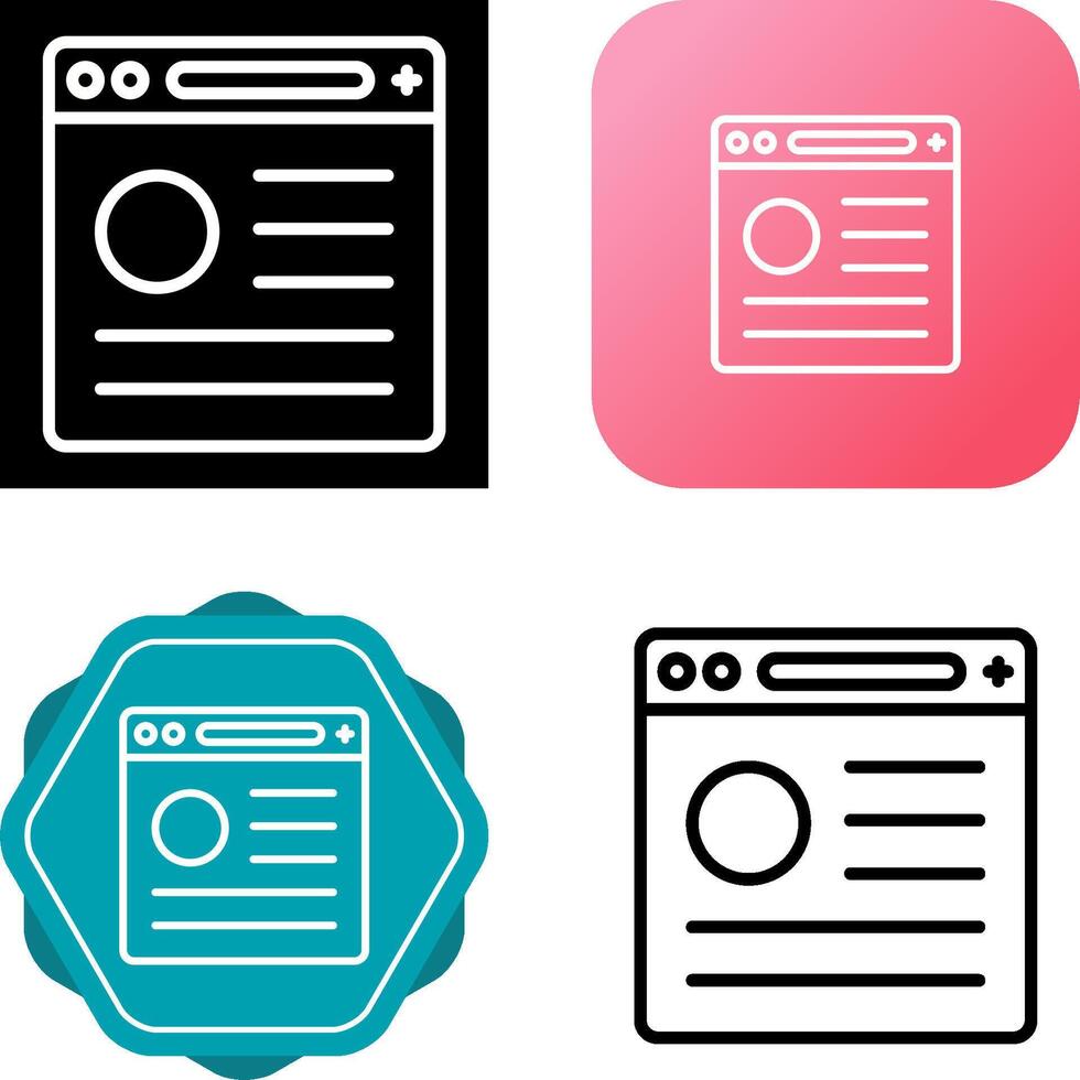 Unique Vector Icon