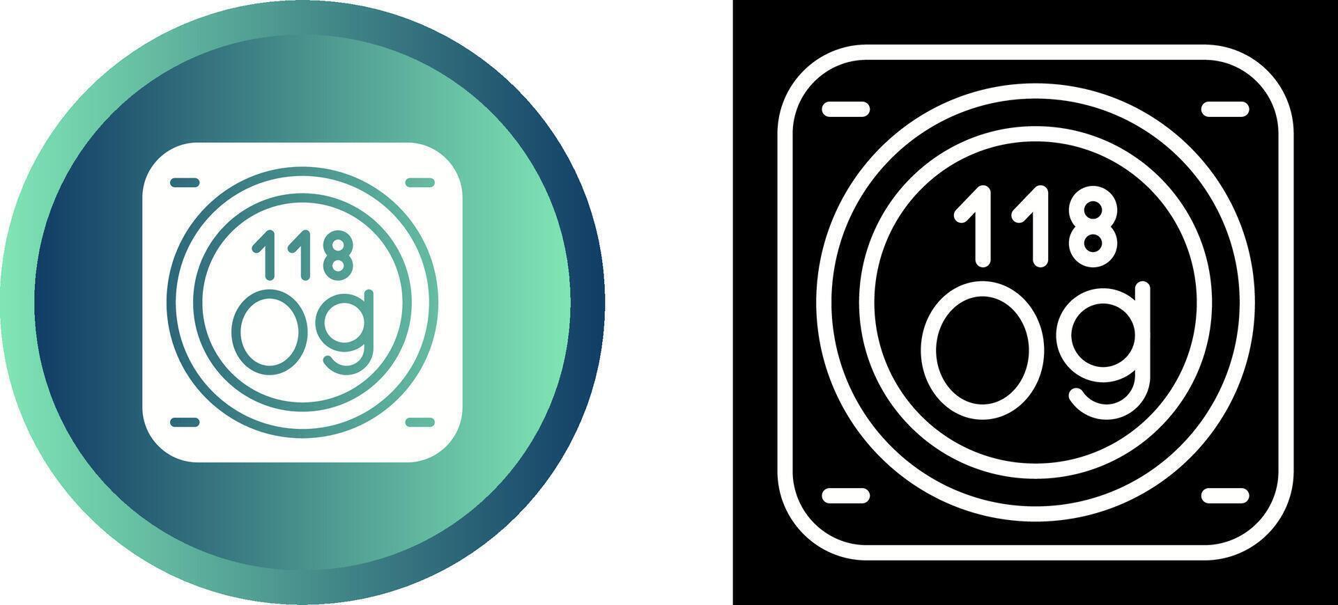 Chemical Element Vector Icon