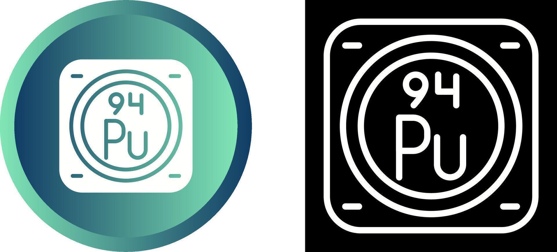 Plutonium Vector Icon