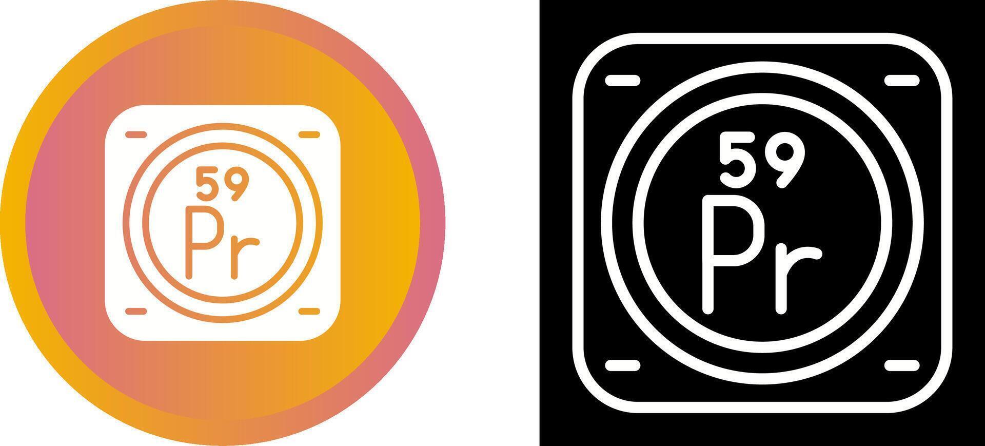 Chemical Element Vector Icon