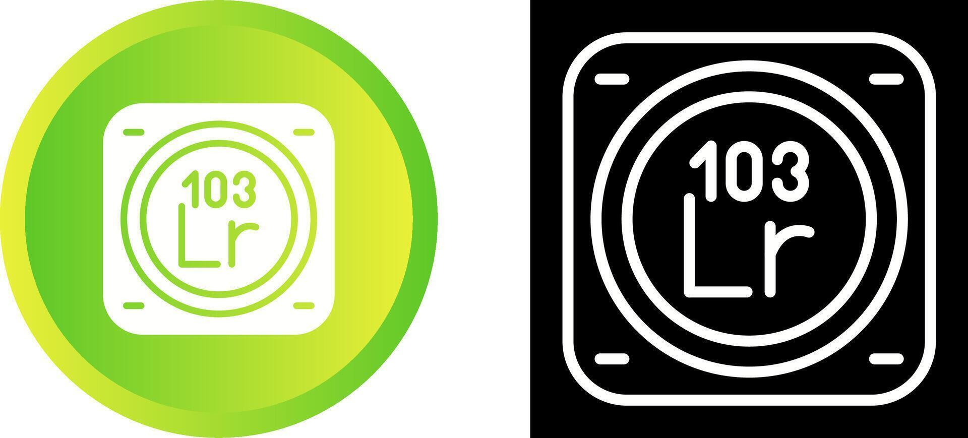 Chemical Element Vector Icon