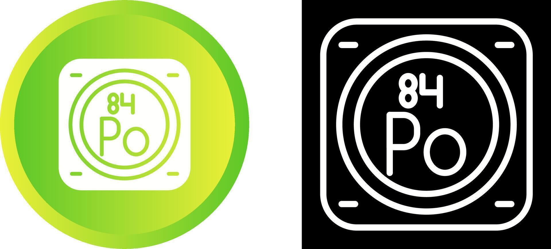 Chemical Element Vector Icon