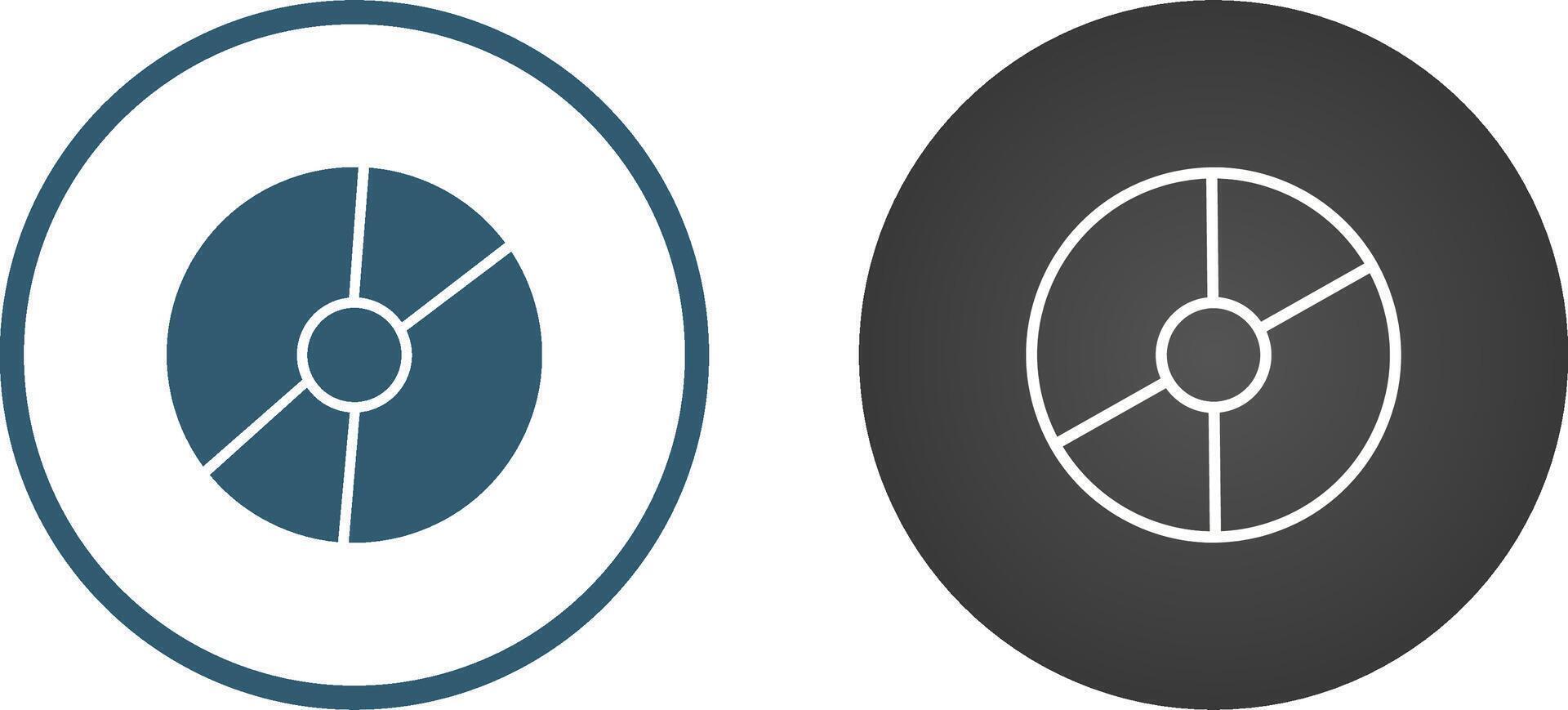 Disk Vector Icon