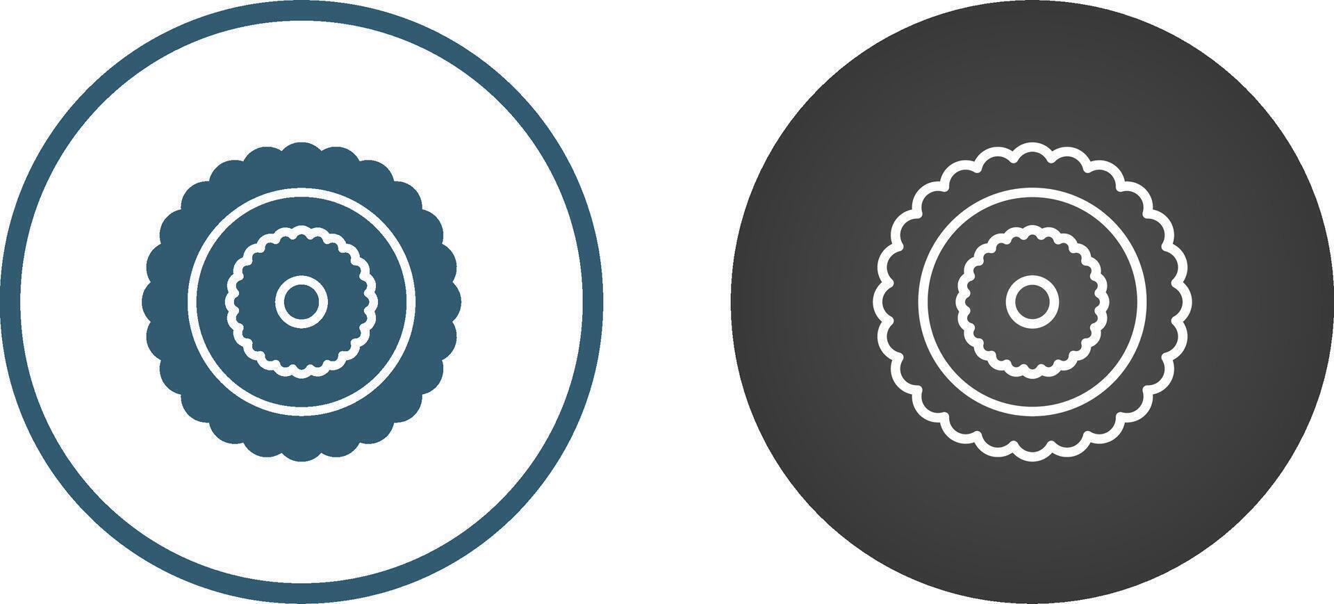 Biscuit Vector Icon