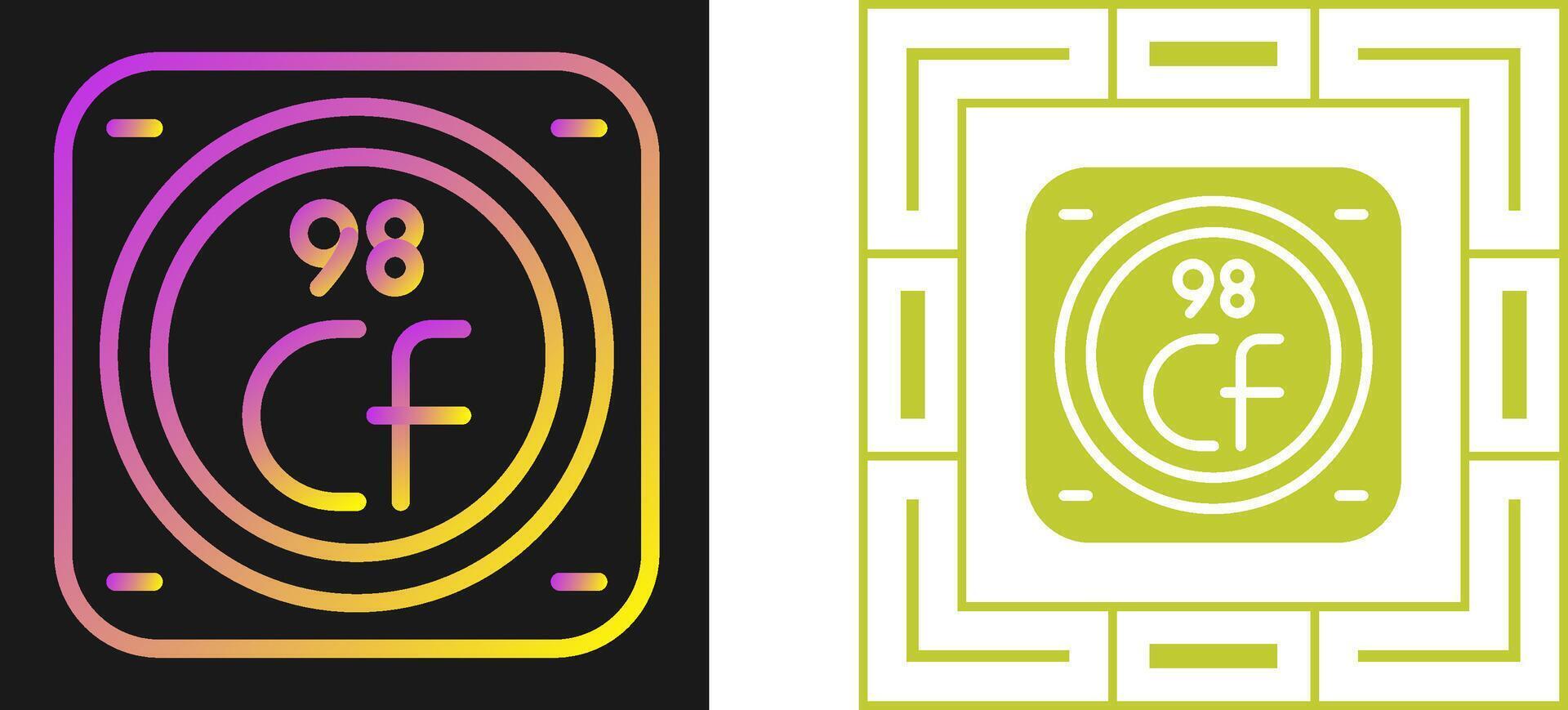 Chemical Element Vector Icon