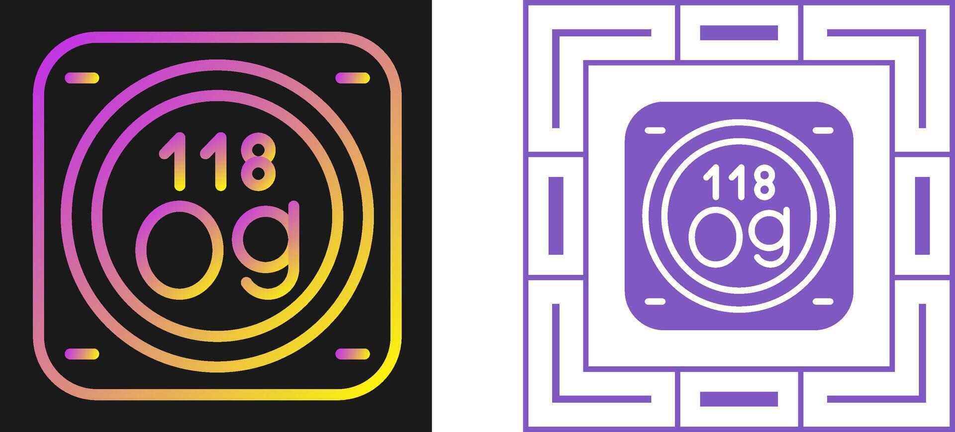 Chemical Element Vector Icon