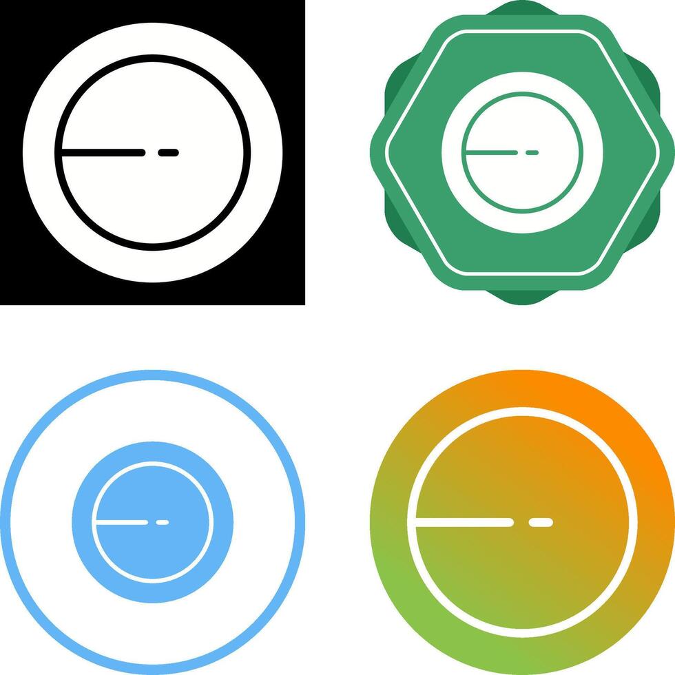 icono de vector de círculo