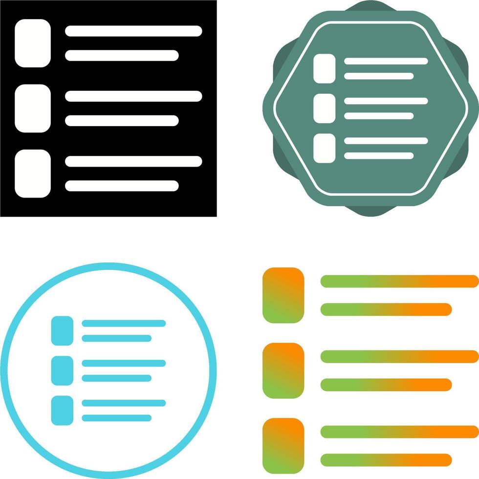Unique Vector Icon