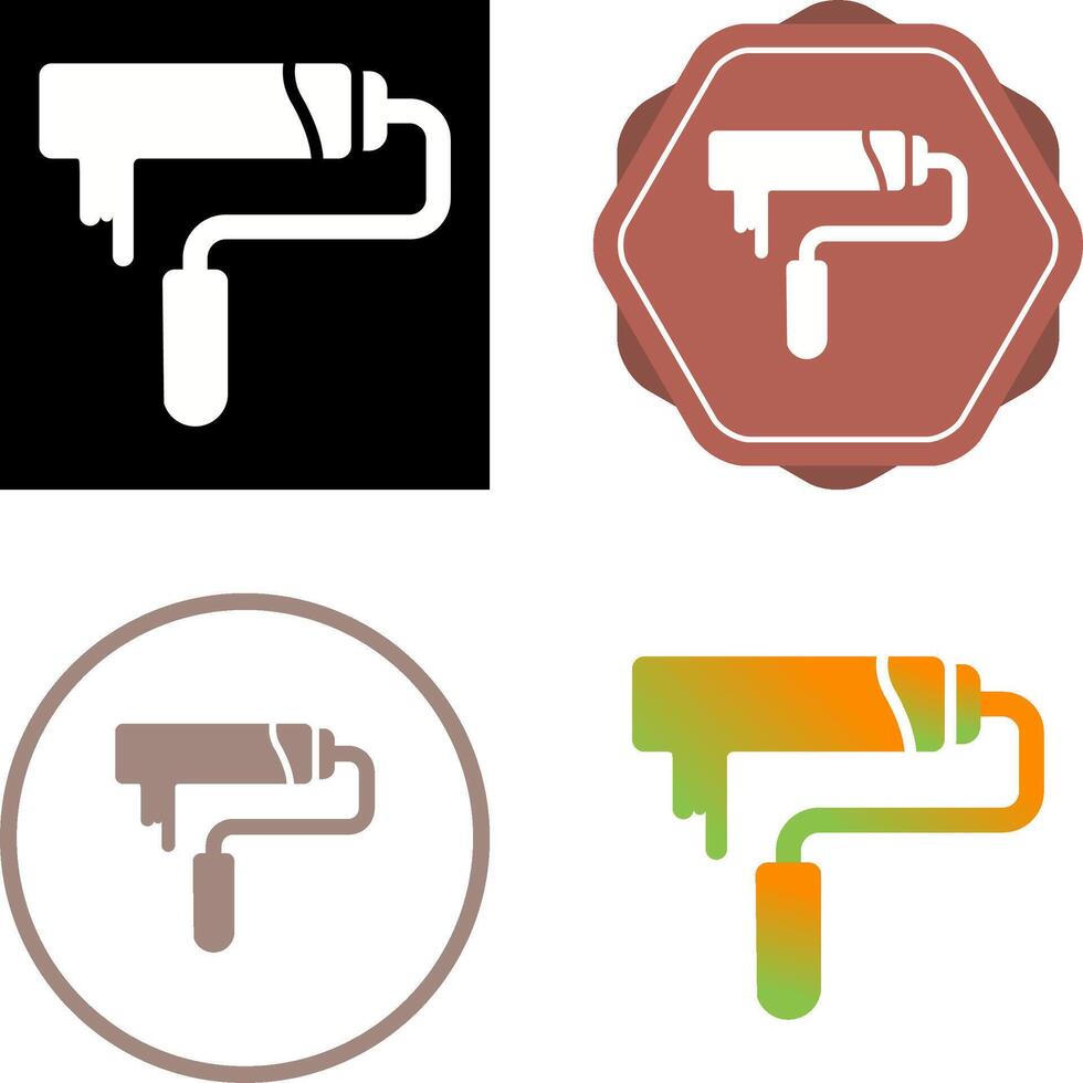 Paint Roller Vector Icon