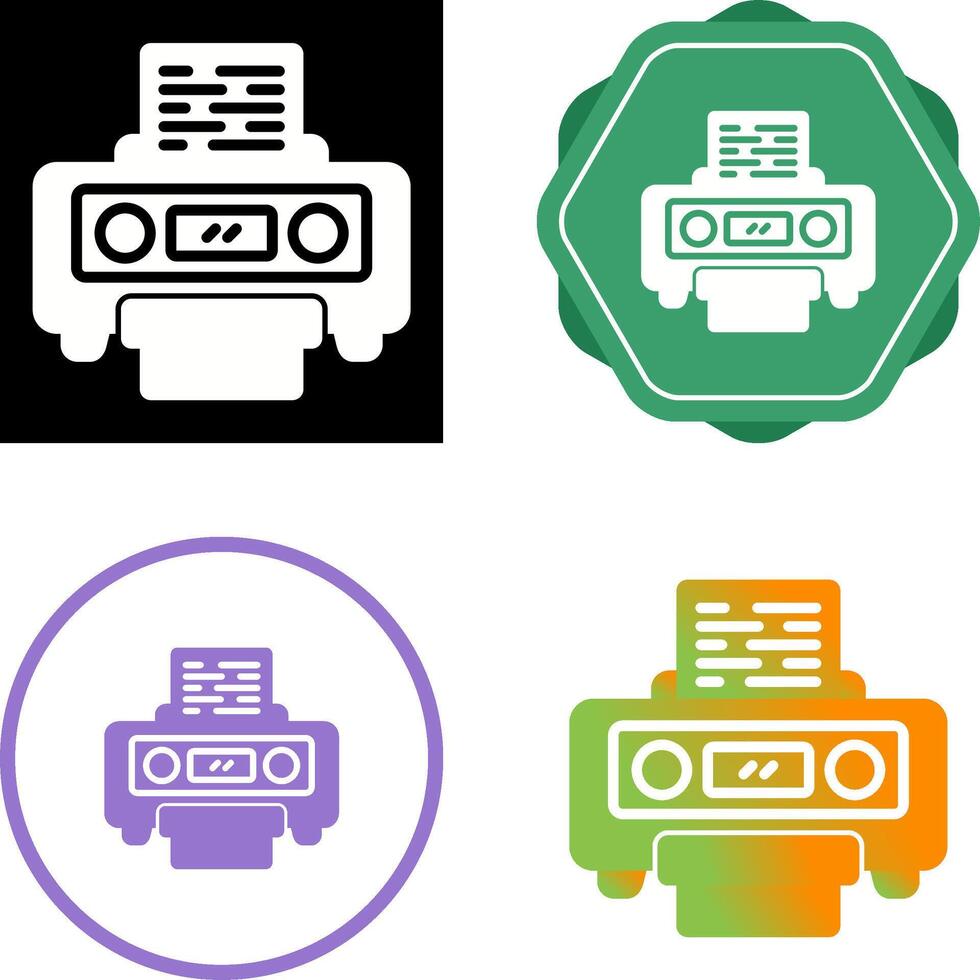 Printer Vector Icon
