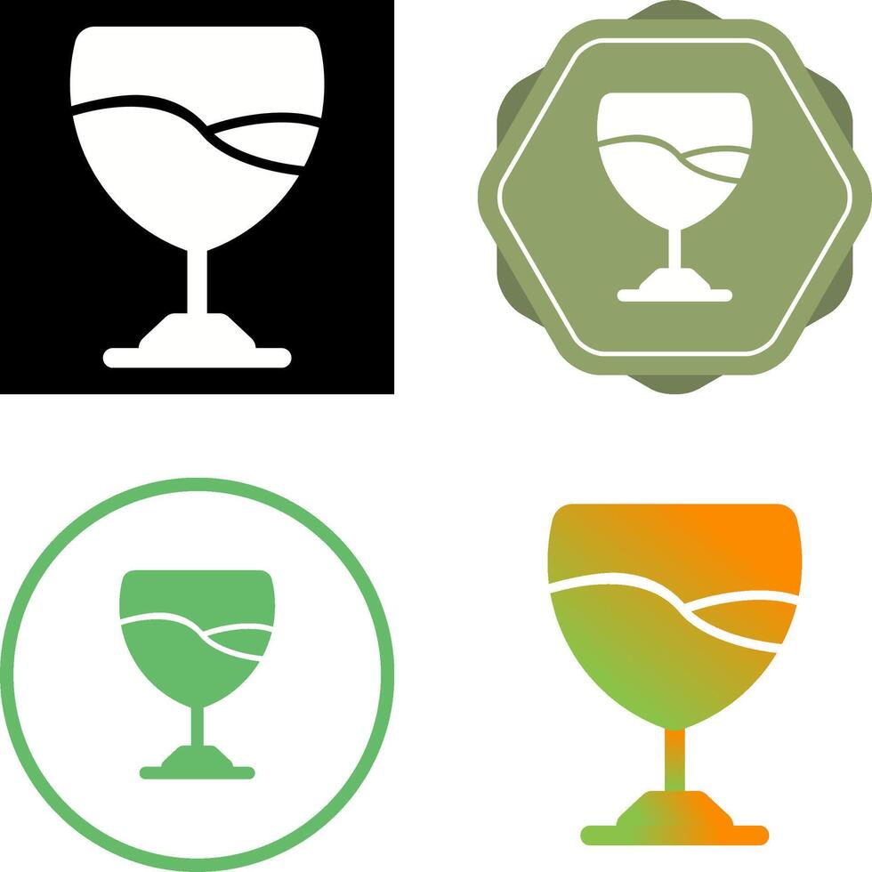 Wine Glass Vector Icon